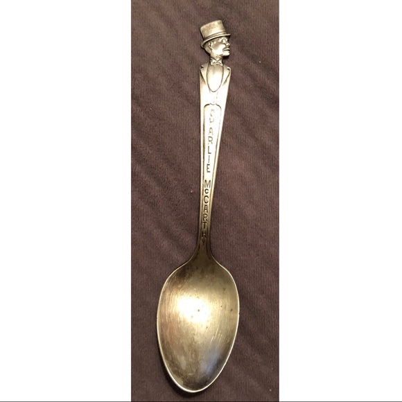 Charlie McCarthy Spoon- Duchess Silver Plate - Picture 1 of 6